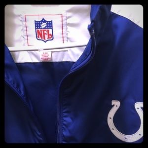 Colts nylon Zip jacket M/l never worn